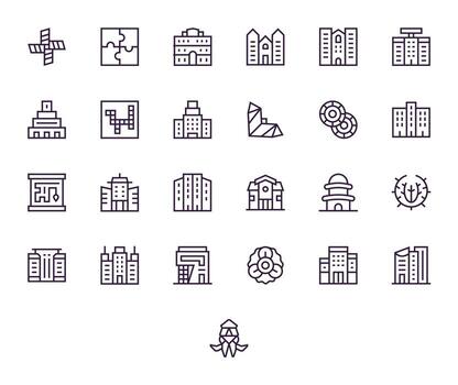 Complex Graphics featuring 25 Regular Line Display Perfect High Resolution Designs vector