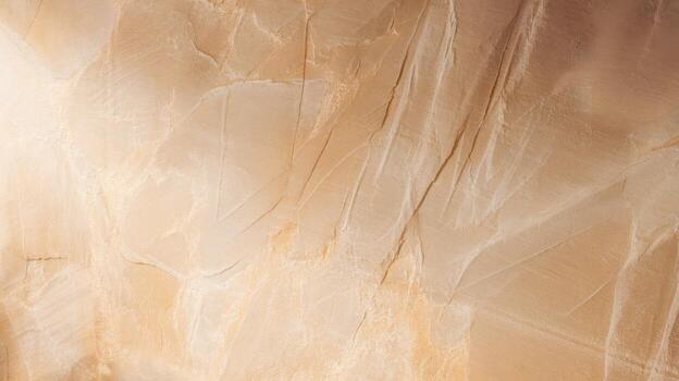 Beige Onyx Background Shows a Detailed Texture of Smooth and Polished Natural Stone photo