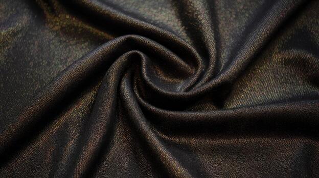 Dark Fabric Texture Creating a Swirl Pattern in the Dim Light photo