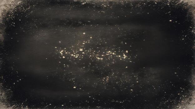 Dark Texture Background With Scattered White Specks, Resembling an Old Chalkboard photo