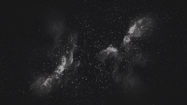 Glimpse of a Distant Galaxy With Countless Stars and Nebulous Clouds photo