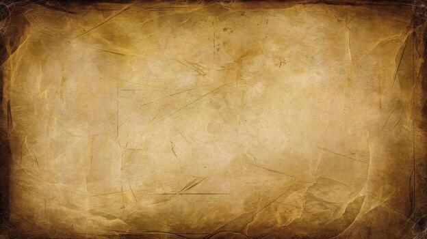 Vintage Parchment Texture With Brown Stains Creates a Textured Background photo