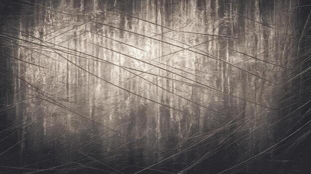 Dark Abstract Texture With Scratches and Vertical Streaks photo
