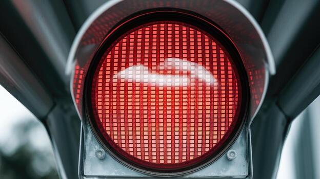 Red Traffic Light Showing a Stop Signal During the Daytime photo