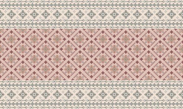 Soft Beige Pattern Minimal Geometric Design for fabric vector