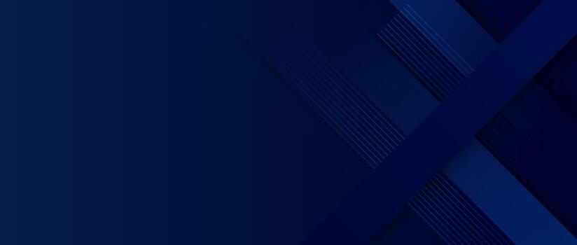 elegante oscuro azul antecedentes con suave ola líneas y degradado Encendiendo vector