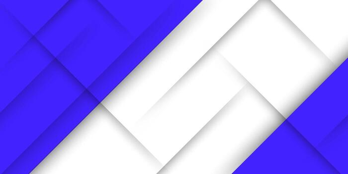 resumen azul y blanco mínimo antecedentes con limpiar diagonal bloques y suave gradientes para moderno diseño. vector