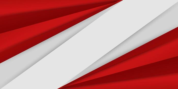 rojo y blanco resumen antecedentes con negrita diagonal formas, representando fuerza, confianza, y moderno diseño estética vector
