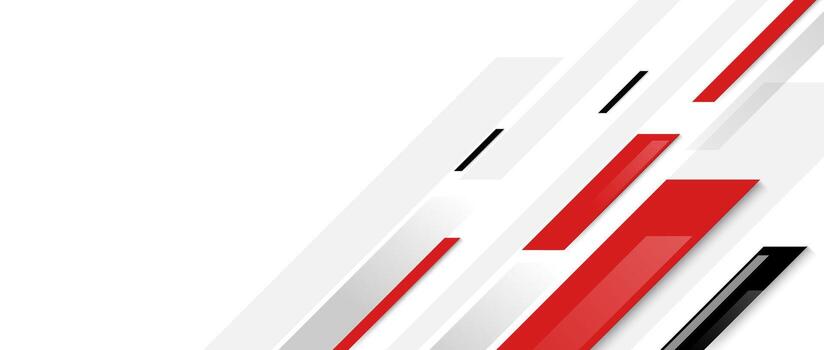 limpiar rojo y blanco geométrico antecedentes con diagonal formas creando un fuerte y mínimo composición. vector