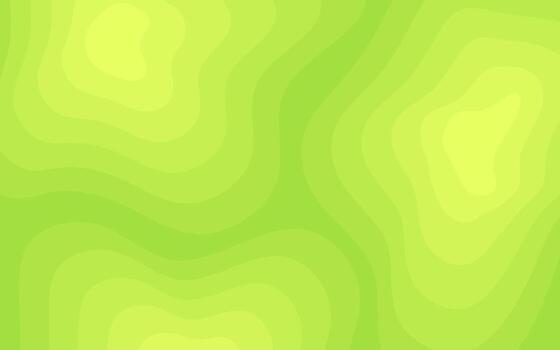Gradient Green Contours Abstract Background vector