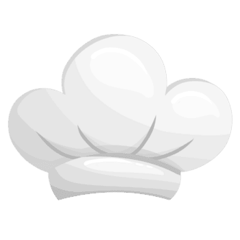 White Chef Hat Illustration png
