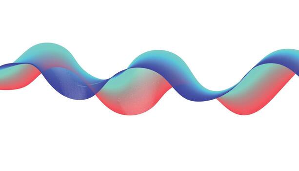 vistoso degradado ola resumen antecedentes diseño vector