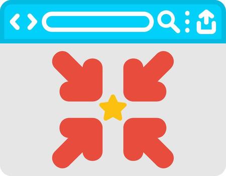 Window Resize Shrink Tool vector