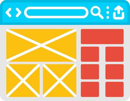 Modern User Interface Design vector