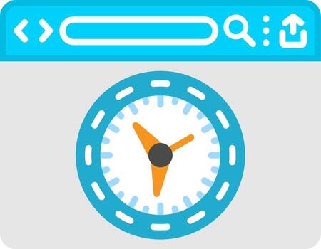 Digital Clock Countdown Timer vector