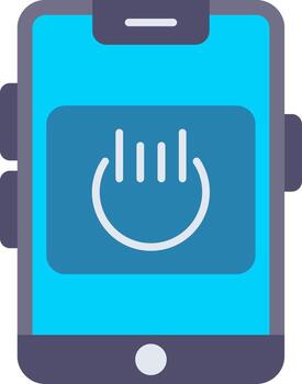 Running Background Application Status vector