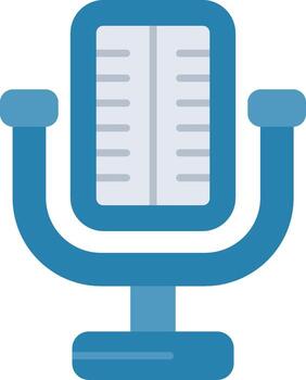 Microphone Audio Input Device vector