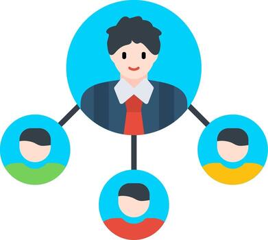 redes profesional evento sesión vector