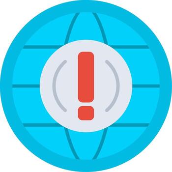 Internet Website Error Page vector