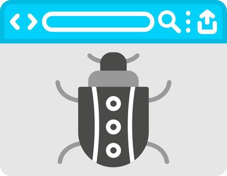 Bug Tracking Reporting System vector