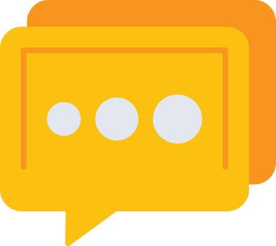 Chat Text Message Bubble vector