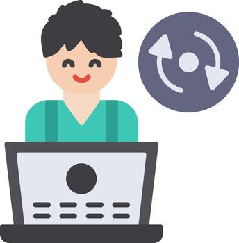 Refresh Reload Update Action vector