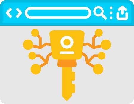 Security Key Login Access vector