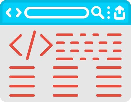 Programming Code Editing Editor vector