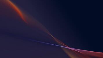 Abstract Wave Motion On Black Background Looping 4K . Ideal for technology intros, sci-fi visuals, motion graphics overlays, and digital music visuals. video