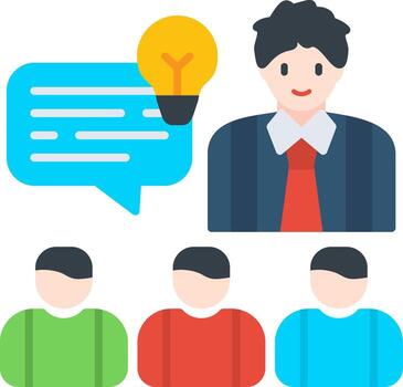 Mentoring Support Training Program vector