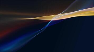 Abstract Wave Motion Colorful Background. Looping 4K . Ideal for technology intros, motion graphics overlays video