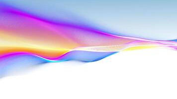 Abstract Wave Motion Pink Blue Color Background. Looping 4K . Ideal for technology intros, sci-fi visuals, motion graphics overlays, and digital music visuals video