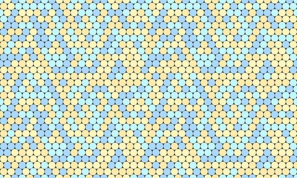 resumen pastel punto modelo. sutil geométrico diseño presentando ligero azul y beige círculos ideal para sitio web antecedentes, textil huellas dactilares, y marca. vector