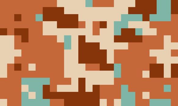 resumen píxel Arte antecedentes. terroso tonos crear un texturizado, moderno diseño Perfecto para sitio web pancartas, social medios de comunicación publicaciones, o impresión proyectos vector