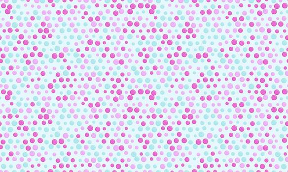 Abstract pastel pink and blue circle pattern. Perfect for backgrounds, websites, textiles, or playful branding. This repeating design offers a modern, soft aesthetic. vector