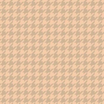 elegante pata de gallo modelo en apagado melocotón tonos Perfecto para moda, textil, y sitio web antecedentes. vector