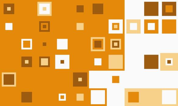 resumen geométrico antecedentes presentando un dinámica interacción de naranja y blanco cuadrícula. Perfecto para moderno diseño proyectos, presentaciones, o sitio web pancartas vector