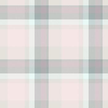 Elegant, soft plaid pattern with pastel pinks and greys, creating a gentle, calming effect. Ideal for backgrounds, textiles, or design projects. vector