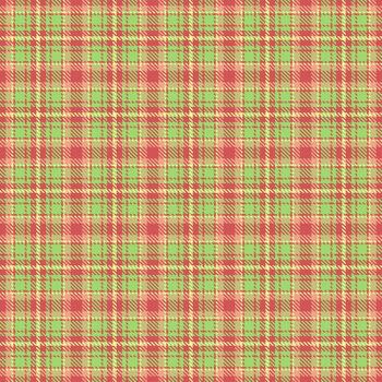 Classic tartan pattern featuring a green, red, and yellow color palette. Perfect for backgrounds, textiles, and design projects needing a traditional touch. vector