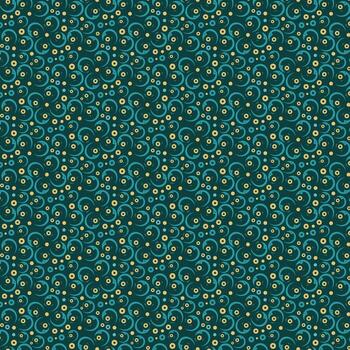 Abstract Hand Drawn Circles and Dots Playful Seamless Decorative Pattern vector