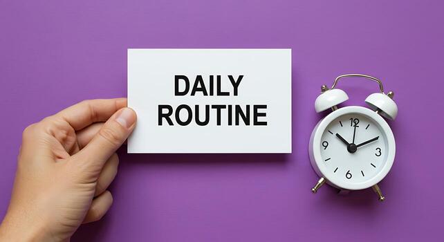 Establishing a Consistent Daily Routine For Improved Productivity and Well-being photo