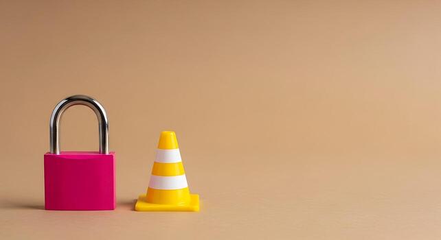 Secure Restricted Area Access Control Safety Barrier Implementation photo