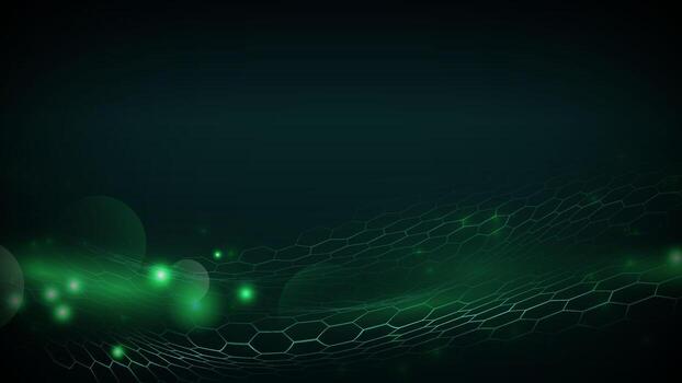 Abstract big data Visualization with Quantum big data technology vector