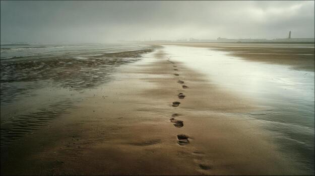 How Memories Fade Like Tides on a Shore photo