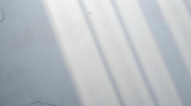 Modern minimalist white wall with sunlight effect for creative design projects and architectural visualizations photo