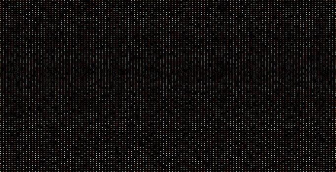 Golden glitter dots pattern on black background. Shiny metallic confetti texture with elegant sparkle effect. Perfect for luxury, festive, and party design projects. vector