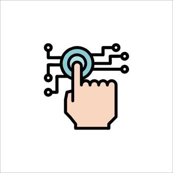 Smart Technology and Networked Systems vector