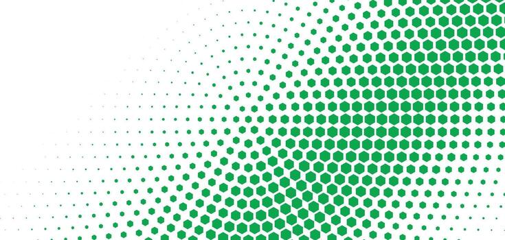 resumen verde punteado modelo con un desvanecimiento efecto en un blanco antecedentes creando un moderno diseño vector