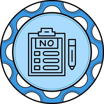 No List Dynamic Digital Design Layout vector