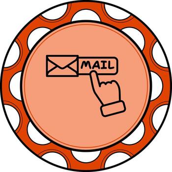 Mail Minimal Branding Feature vector